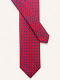 Red Silk Tie — The Bit Motif