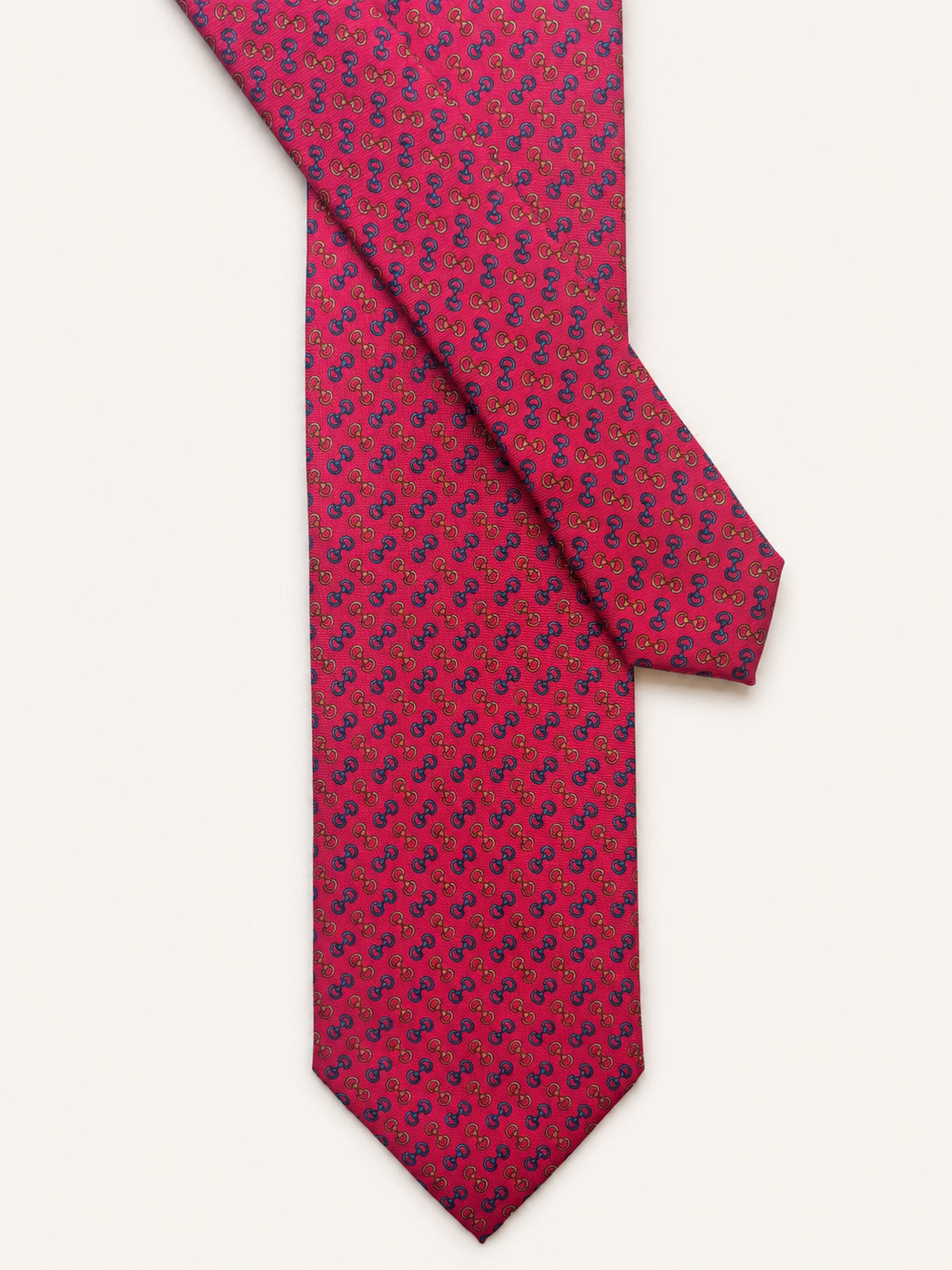 Red Silk Tie — The Bit Motif