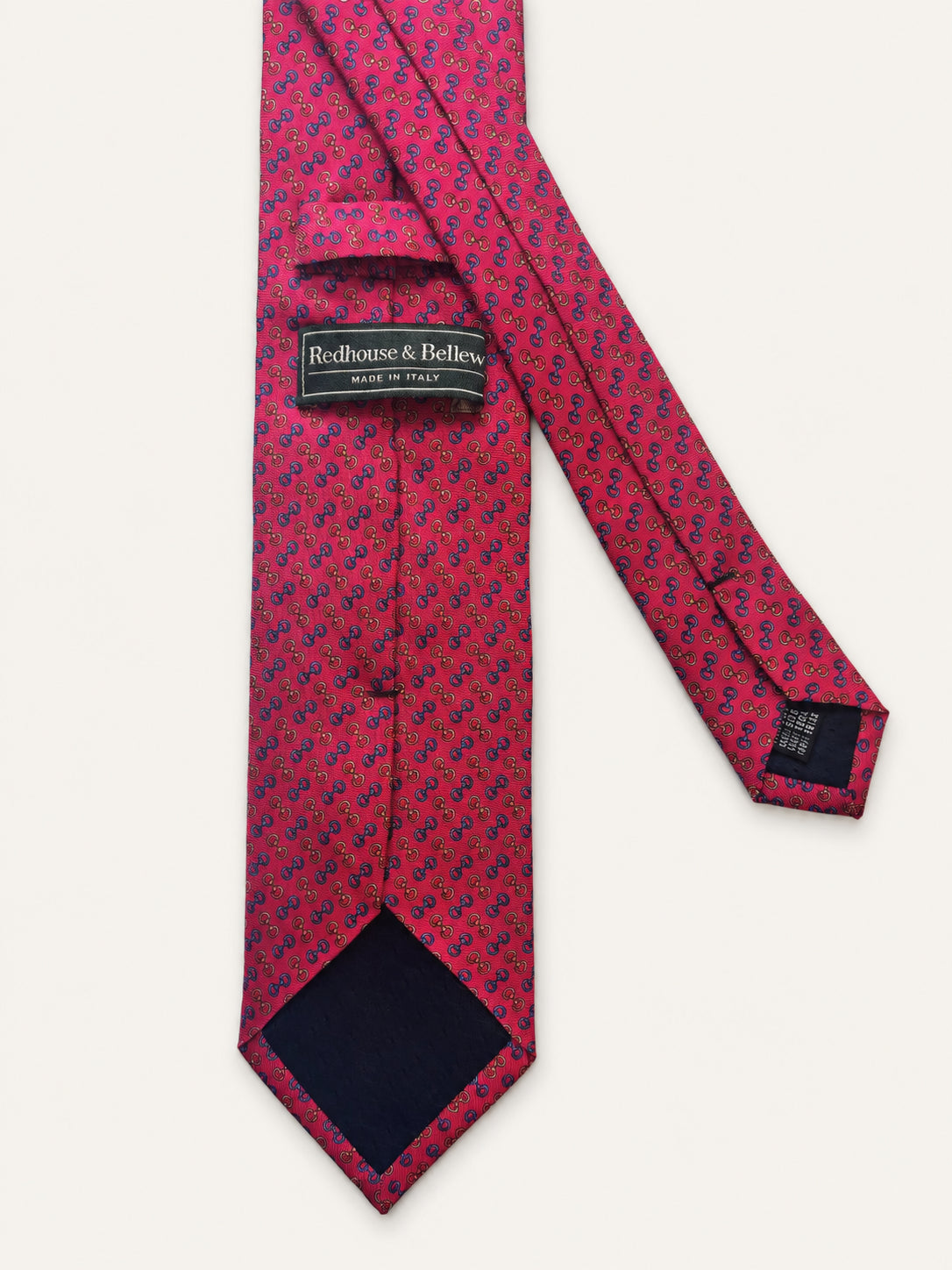Red Silk Tie — The Bit Motif