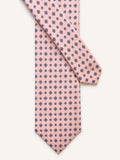 Pink Silk Tie — The Floret Motif