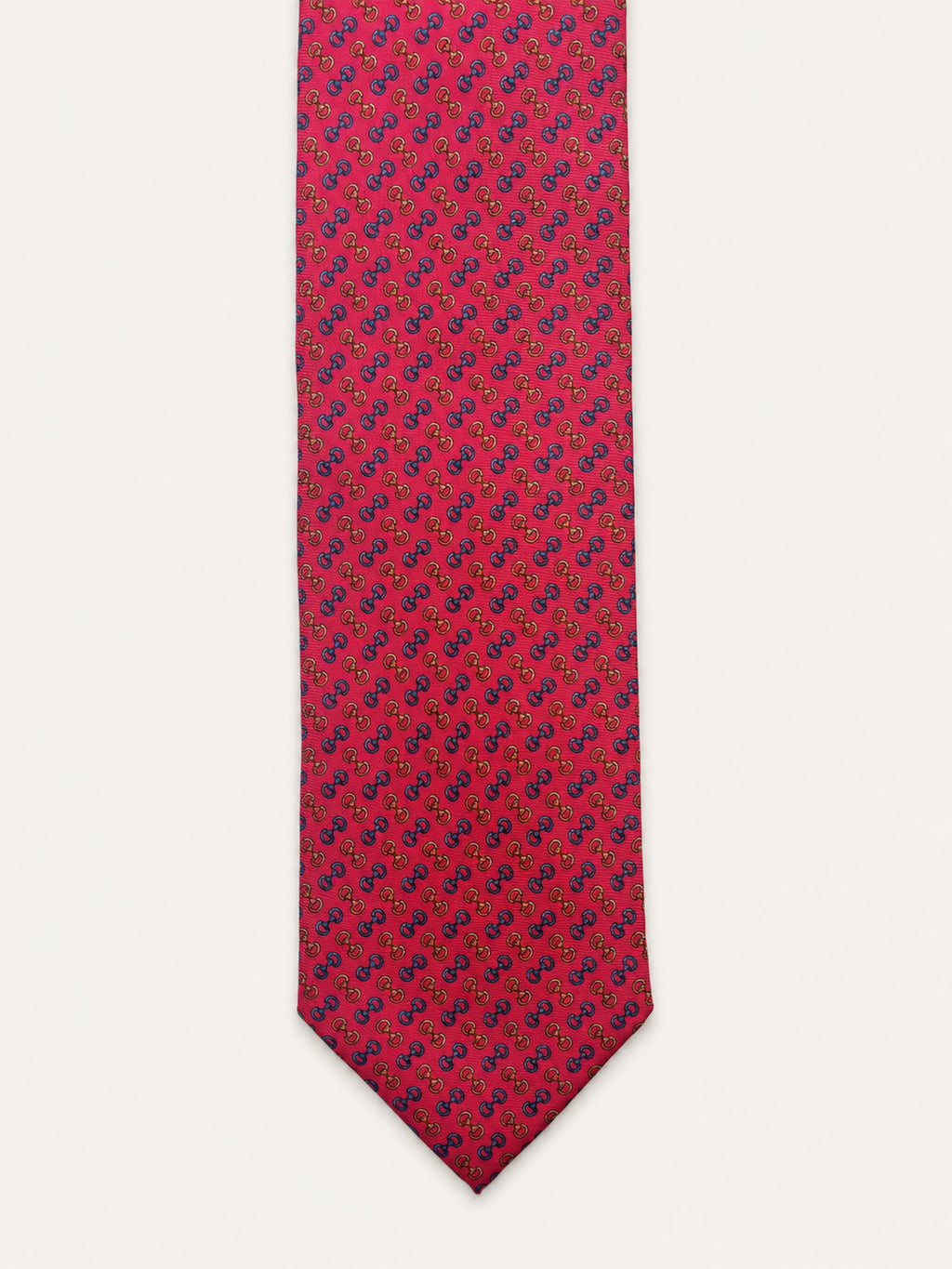 Red Silk Tie — The Bit Motif