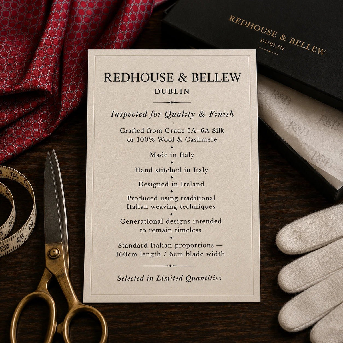 Champagne Silk Tie — The Woven Texture - Redhouse & Bellew