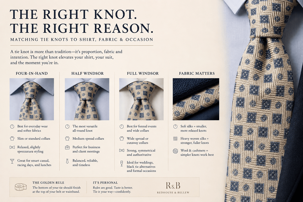 Forest Green Diamond Foulard Silk Tie - Redhouse & Bellew